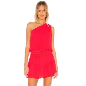 Krisa One Shoulder Ruffle Mini Dress